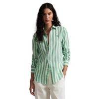 ราคา POLO RALPH LAUREN เสื้อเชิ้ตผู้หญิง รุ่น WMPOSHTNDO20819 สีเขียว L (MKP1959941)