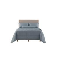 ราคา DUNLOPILLO ชุดผ้าปูที่นอน + ผ้านวม 3.5 ฟุต (4ชิ้น) รุ่น Verona สี BLUE JEANS (MKP1958000)