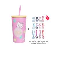 ราคา SANRIO แก้วน้ำสุญญากาศ Cherry ความจุ 500 มล. Hello Kitty สีชมพู (CDS17473491)