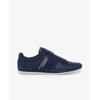 ราคา LACOSTE รองเท้าผ้าใบผู้ชายลาคอสท์ รุ่น Chaymon วัสดุหนังกลับ สีน้ำเงิน 6.5 UK (MKP1958918)