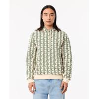 ราคา LACOSTE เสื้อฮู้ดลาคอสท์ ลายโมโนแกรม สีขาว 3 (MKP1958909)