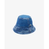 ราคา LACOSTE หมวกบัคเก็ตผู้หญิงลาคอสท์ ผ้าคอตตอนทวิล สีน้ำเงิน S (MKP1959032)