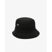 ราคา LACOSTE หมวกบัคเก็ตลาคอสท์ ผ้าปิเก้ สีดำ L (MKP1959040)