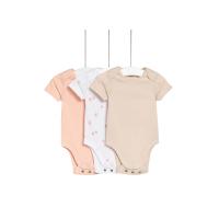 ราคา MARKS & SPENCER KIDS ชุดเซ็ตบอดี้สูทเด็กเล็กผู้หญิง Pure Cotton Peaches 3 ชิ้น สี Peach Mix 0-3 Month (CDS21530753)