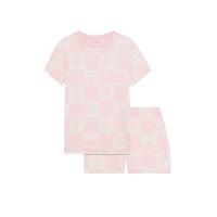 ราคา MARKS & SPENCER KIDS ชุดนอนเสื้อยืดแขนสั้นกางเกงขาสั้นเด็กเล็กผู้หญิง Pure Cotton Holiday Print สีชมพูอ่อน 5-6 Years (CDS21528866)