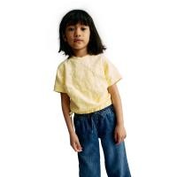 ราคา MARKS & SPENCER KIDS เสื้อยืดแขนสั้นเด็กเล็กผู้หญิง Pure Cotton Flower สีเหลือง 5-6 Years (CDS21527111)