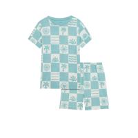 ราคา MARKS & SPENCER KIDS ชุดนอนเสื้อยืดแขนสั้นกางเกงขาสั้นเด็กเล็กผู้ชาย Pure Cotton Printed สี Blue Mix 5-6 Years (CDS21529245)