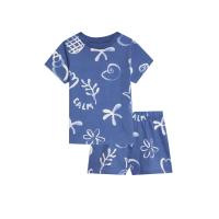 ราคา MARKS & SPENCER KIDS ชุดนอนเสื้อยืดแขนสั้นกางเกงขาสั้นเด็กเล็กผู้หญิง Kids Pure Cotton Seaside สี Ocean 5-6 Years (CDS21528965)
