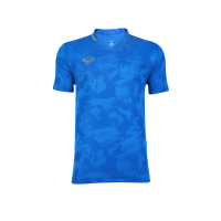 ราคา GRAND SPORT เสื้อกีฬาคอวีพิมพ์ลาย (011575) สีน้ำเงิน L (MKP1960292)