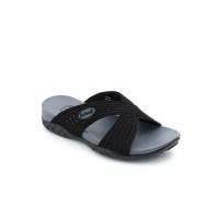 ราคา SCHOLL รองเท้าสกอลล์ ดูราเฟล็ค คลอส Duraflex Cross รองเท้าแตะสวม ผู้หญิง รองเท้าสุขภาพ Comfort Sandal เบา ทนทาน สี Black 37 EU (MKP1383516)