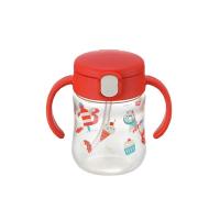 ราคา RICHELL แก้วน้ำเด็กเล็ก หัดดูดหลอด T.L.I (Step 2) 200 มล. สีแดงอ่อน (CDS21671920)