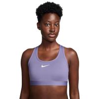 ราคา NIKE สปอร์ตบราผู้หญิง Swoosh Medium สี Dusty Amethyst/White M (CDS21185694)