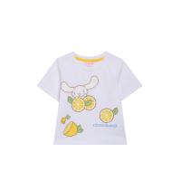 ราคา SANRIO เสื้อยืดเด็กเล็กผู้หญิง แขนสั้น คอกลม Cinnamoroll สีขาว 105 JP (CDS21338267)