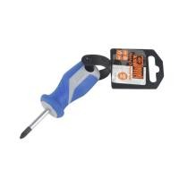 ราคา GIANT KINGKONG ไขควงหัวโตสี่แฉกด้ามยางปลายแม่เหล็ก รุ่น KKP20147 ขนาด PZ2 x 1.5 นิ้ว สีน้ำเงิน (MKP1154837)