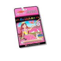 ราคา Melissa & Doug ชุดศิลปะขูดกระดาษ ลายเจ้าหญิง สีหลากสี (CDS98185085)
