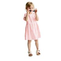 ราคา MARKS & SPENCER KIDS ชุดเดรสสั้นเด็กเล็กผู้หญิง Cotton Rich Jersey Striped สี Red Mix 4.5 Years (CDS21526381)
