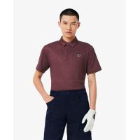 ราคา LACOSTE เสื้อโปโลลาคอสท์ Golf พิมพ์ลาย ป้องกันรังสี UV สีแดง 3 (MKP1852718)