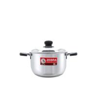 ราคา Zebra หม้อหุงต้ม Extra II 22 ซม. รุ่น 1620930 สีStainless Steel (CDS94918267)