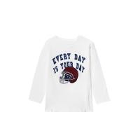 ราคา SFERA KIDS เสื้อยืดเด็กโตผู้ชายแขนยาว Match Towel Helmet สี White Cream 9_EU (GRCDS53724100254)