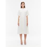ราคา Shaka เดรสผู้หญิง เดรสยาวผ้าลินินสไตล์ซาฟารี สีขาว S (MKP1962861)