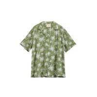 ราคา DeFry 01 เสื้อเชิ้ตเด็กโตผู้ชาย แขนสั้น พิมพ์ลายต้นมะพร้าว สีเขียว 12 US (CDS19787275)
