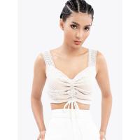 ราคา VALENTIER เสื้อสายเดี่ยวลูกไม้ สีขาว L (MKP1096755)