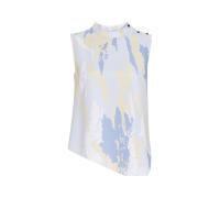 ราคา MONARCH เสื้อเบลาส์แขนกุดพิมพ์ลายเพ้นท์ รุ่น M93P175063 สีฟ้า L (MKP1045523)