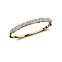 ราคา JUBILEE DIAMOND กำไลเพชร JUBILEE Classic Flower รุ่น B18113EG - สีโกลด์ M (MKP1390907)