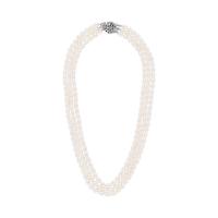 ราคา PEARL BIJOU สร้อยคอมุกน้ำจืดทรงไข่สามเส้นคู่ รุ่น OV1 (MKP1097051)