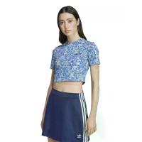 ราคา ADIDAS เสื้อเบบี้ทีผู้หญิง Adidas Originals x Liberty London Tonal สี Multicolor / Multicolor / Chalk White / Ambient Sky XS (CDS21915680)