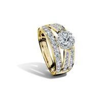 ราคา Jubilee Diamond แหวนเพชร The Excellence Collection รุ่น R20311AG - สีโกลด์ 53 (MKP1140333)