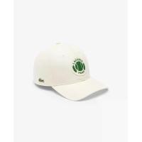 ราคา LACOSTE หมวกกอล์ฟลาคอสท์ ปรับขนาดได้ ผ้าคอตตอนทวิลเเละโพลีเอสเตอร์รีไซเคิล สีขาว M (MKP1935613)