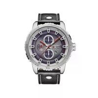 ราคา CURREN นาฬิกาข้อมือผู้ชาย สายหนัง หน้าปัด Casual Business แสดงวันที่ รุ่น C8206 (MKP0290029)