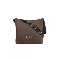 ราคา ELLE HOBO BAG กระเป๋าสะพายข้าง ผ้าแคนวาส รุ่น EWG003 - สีเขียวขี้ม้า One Size (MKP1985431)