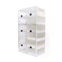 ราคา SUPER LOCK ซุปเปอร์ล็อค ตู้รองเท้าพับได้ ชุดกล่องใส่รองเท้า กล่องรองเท้า 6 ชั้น ใส่รองเท้าได้ 12 คู่ รุ่น 5687 (MKP1817115)