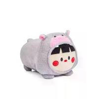 ราคา MINI MONO ตุ๊กตาผ้าขน เด็กหญิงในชุดฮิปโป สีเทา (CDS20200497)