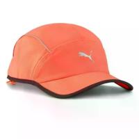 ราคา PUMA หมวกแก๊ปผู้ใหญ่ Runner Short Visor 5 Panel สีส้ม - PU097AC013EJTH One Size (MKP1980728)