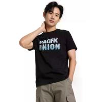 ราคา PACIFIC UNION เสื้อยืดผู้ชาย แขนสั้น พิมพ์ลายโลโก้ L (CDS21048340)