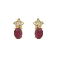 Marc Jewelry ต่างหูทอง 18K รุ่น GE80260SI2/RU/YG