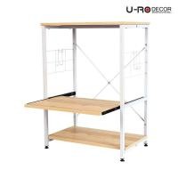 ราคา U-RO DECOR SMART (สมาร์ท) ชั้นวางของเอนกประสงค์ สีไลท์โอ๊ค/เฟรมสีขาว (MKP1385479)