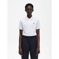ราคา Fred Perry เสื้อโปโลผู้หญิง FRED PERRY SHIRT WHITE 8 EU (MKP1653210)