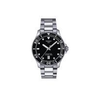 ราคา Tissot นาฬิกาผู้ชายผู้หญิง ซีสตาร์ 1000 40มม. T1204101105100 สีดำ (MKP1566416)