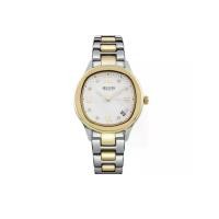 ราคา JULIUS นาฬิกาข้อมือผู้หญิง รุ่น JA-1463 F สีสองกษัตริย์ทองหน้าปัดขาว ตัวเลขโรมัน ประดับเพชร สายสแตนเลสสตีล (MKP1782838)