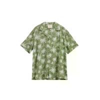 ราคา DeFry 01 เสื้อเชิ้ตเด็กโตผู้ชาย แขนสั้น พิมพ์ลายต้นมะพร้าว สีเขียว 10 US (CDS19787268)