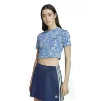 ราคา ADIDAS เสื้อเบบี้ทีผู้หญิง Adidas Originals x Liberty London Tonal สี Multicolor / Multicolor / Chalk White / Ambient Sky M (CDS21915703)