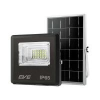 ราคา Eve Lighting โคมฟลัดไลท์โซล่าเซลล์ LED 10 วัตต์ Daylight รุ่น Dawn 10W ขนาด 14 x 16 x 5 ซม. สีดำ (MKP1112217)