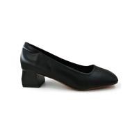 ราคา KLIN รองเท้าคัทชู ส้นก้อนผู้หญิง สีดำ 39 EU (MKP1987085)