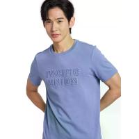 ราคา PACIFIC UNION เสื้อยืดผู้ชาย แขนสั้น พิมพ์โลโก้นูน S (CDS21401695)