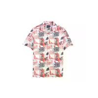 ราคา ARROW Cotton Shirt เสื้อเชิ้ตแขนสั้น ทรง Comfort MACC578RE - สีแดง/ขาว L (MKP1987099)