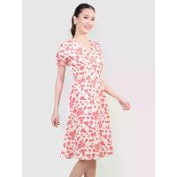 ราคา AMILA เดรสผู้หญิง วินเทจ แขนสั้น แดง S (MKP1597165)